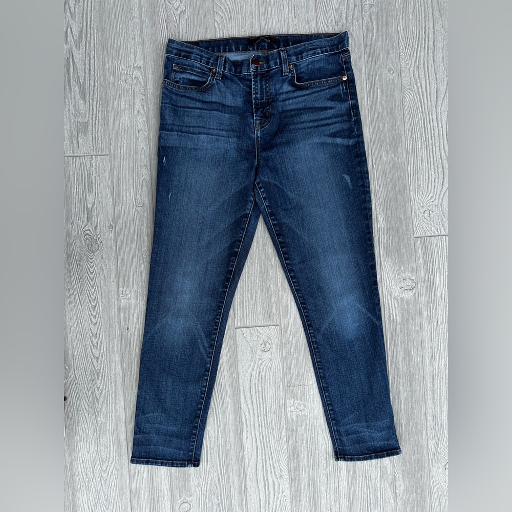 Women’s J Brand Skinny Slouch Heart Breaker Dark Wash Jeans Size 28